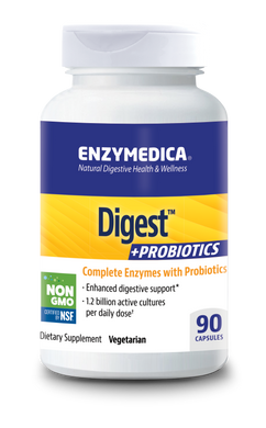 Фотография - Ферменты и пробиотики Digest + Probiotics Enzymedica 30 капсул
