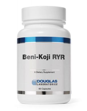 Червоний дріжджовий рис Beni-Koji RYR Douglas Laboratories 120 капсул