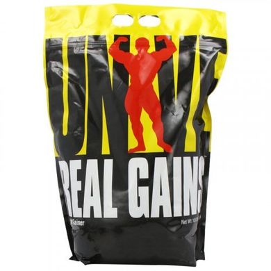 Фотография - Гейнер Real Gains Universal Nutrition печенье сливки 4.8 кг