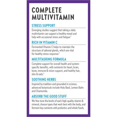 Фотография - Вітаміни для боротьби со стресом Perfect Calm Multivitamin New Chapter 72 таблетки