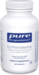 Фотография - Фенілаланін DL-Phenylalanine Pure Encapsulations 90 капсул