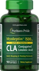 Фотография - Кон'юговані лінолева кислота Myo-Leptin CLA Puritan's Pride 1500 мг 90 капсул