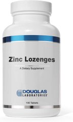 Цинк цитрат Zinc Citrate Douglas Laboratories 100 жевательных таблеток