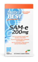 Фотография - Аденозилметионин SAM-e (S-Adenosyl-L-Methionine) Doctor's Best 200 мг 60 таблеток
