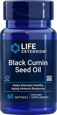 Фотография - Масло черного тмина Black Cumin Life Extension 60 капсул