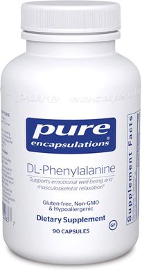 Фотография - Фенилаланин DL-Phenylalanine Pure Encapsulations 90 капсул