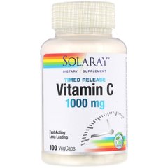 Фотография - Витамин C Time Release Vitamin C Solaray 1000 мг 100 капсул