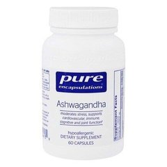 Ашвагандха Ashwagandha Pure Encapsulations 60 капсул
