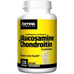 Фотография - Глюкозамін хондроїтин Glucosamine + Chondroitin Jarrow Formulas 120 капсул