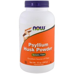 Подорожник Psyllium Husk Now Foods порошок 340 г
