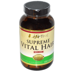 Фотография - Вітаміни для волосся Supreme Vital Hair with MSM Life Time 120 капсул