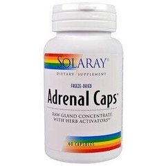 Фотография - Здоров'я надниркових залоз Adrenal Caps Solaray 60 капсул