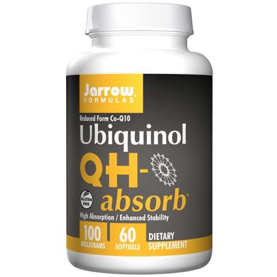 Фотография - Убихинол Ubiquinol QH-Absorb Jarrow Formulas 100 мг 60 капсул