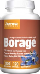 Огуречник(бурачник) Borage GLA-240 Jarrow Formulas 1200 мг 120 капсул