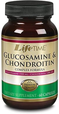 Фотография - Глюкозамин хондроитин Glucosamine & Chondroitin LifeTime Vitamins 60 капсул