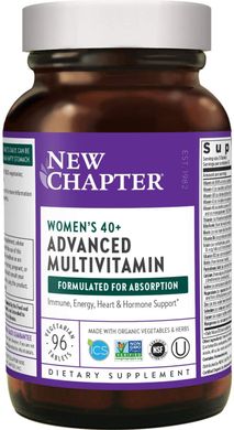 Фотография - Витамины для женщин 40+ Women’s Advanced 40+ Multi New Chapter 96 таблеток