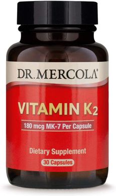 Фотография - Витамин К2 Vitamin K2 Dr. Mercola 30 капсул