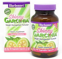 Фотография - Комплекс для схуднення з гарцинією Skinny Garcinia Weight Management Formula Bluebonnet Nutrition 90 капсул