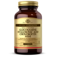 Фотография - Глюкозамин Гиалуроновая кислота хондроитин МСМ Glucosamine Hyaluronic Acid Chondroitin Solgar 60 таблеток