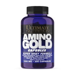 Аминокислотный комплекс Amino GOLD Ultimate Nutrition 1000 мг 250 капсул