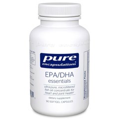 Фотография - Риб'ячий жир Омега-3 EPA / DHA essentials Pure Encapsulations 90 капсул
