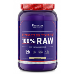 Фотография - Сывороточный протеин Prostar 100% Raw Whey WPC Ultimate Nutrition 1 кг