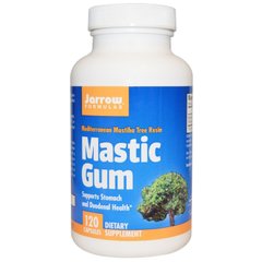 Фотография - Смола мастикового дерева Mastic Gum Jarrow Formulas 500 мг 120 капсул