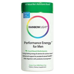 Фотография - Витамины для мужчин без железа Performance Energy Rainbow Light 180 таблеток