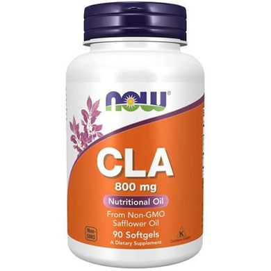 Фотография - Конъюгированная линолевая кислота CLA Now Foods 800 мг 90 капсул