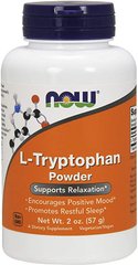 Триптофан L-Tryptophan Powder Now Foods 57 г
