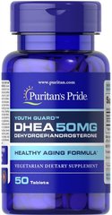 Фотография - DHEA Дегідроепіандростерон DHEA Puritan's Pride 50 мг 50 таблеток