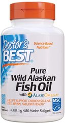 Фотография - Аляскинский рыбий жир Wild Alaskan Fish Oil with Alask Omega Doctor's Best 180 капсул