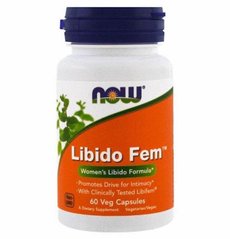 Фотография - Лібідо для жінок Libido Fem Now Foods 60 капсул