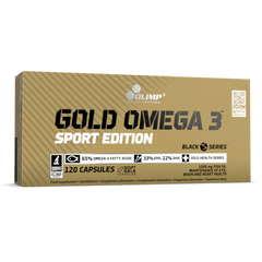 Фотография - Омега 3 рыбий жир Gold Omega Sport Edition Olimp Nutition 120 капсул