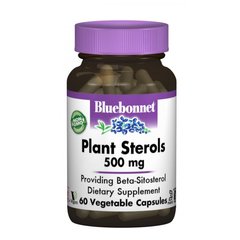 Фотография - Растительные стерины Plant sterols Bluebonnet Nutrition 500 мг 60 капсул