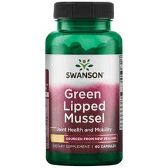 Фотография - Зеленые мидии Green Lipped Mussel Swanson 500 мг 60 капсул