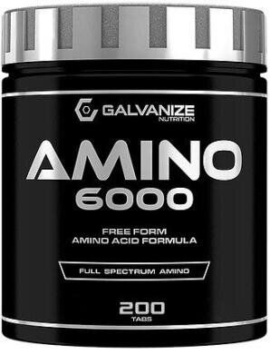 Комплекс аминокислот Amino 6000 Galvanize Nutrition 200 таблеток
