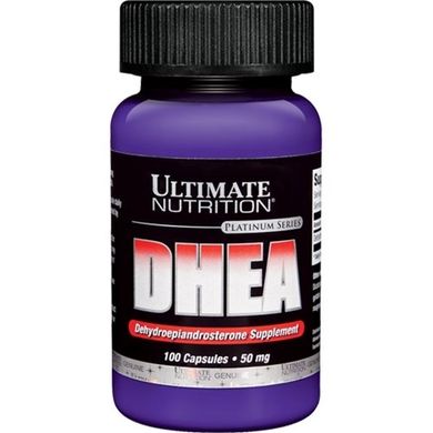 Фотография - DHEA Дегідроепіандростерон DHEA Ultimate Nutrition 50 мг 100 капсул
