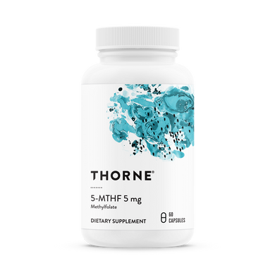 Фотография - Витамин В9 Метилфолат 5-MTHF Thorne Research 5 мг 60 капсул