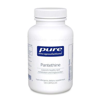 Витамин В5 Пантетин Pantethine Pure Encapsulations 120 капсул