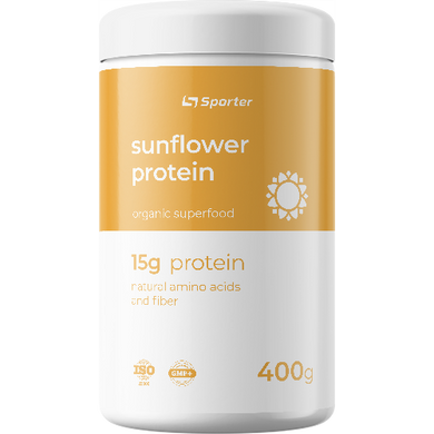 Фотография - Соняшниковий протеїн Sunflower Protein Sporter без смаку 400 г