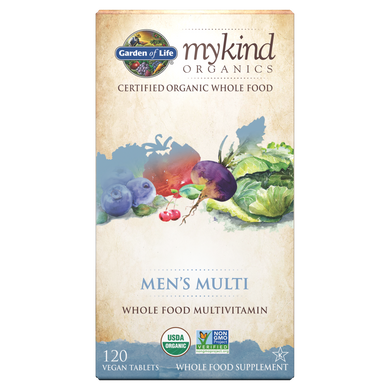 Фотография - Витамины для мужчин Men's Multi Whole Food Multivitamin Garden of Life 120 таблеток