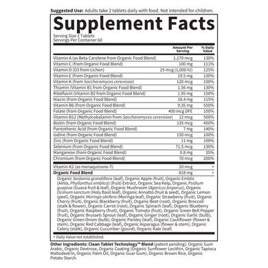 Фотография - Витамины для мужчин Men's Multi Whole Food Multivitamin Garden of Life 120 таблеток