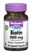 Витамин В7 Биотин Biotin Bluebonnet Nutrition 5000 мкг 60 капсул