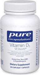 Фотография - Витамин D3 Vitamin D3 VESIsorb Pure Encapsulations 60 капсул