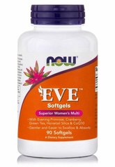 Фотография - Витамины для женщин EVE Superior Women's Multi Now Foods 90 капсул