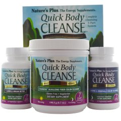 Фотография - Швидке очисщення организму Quick body Cleanse Nature's Plus програма на 7 дней из 3 частей