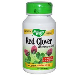 Червона конюшина Red Clover Nature's Way 400 мг 100 капсул