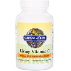 Фотография - Вітамін С Living Vitamin C Garden of Life 60 каплет