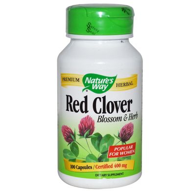 Красный клевер Red Clover Nature's Way 400 мг 100 капсул